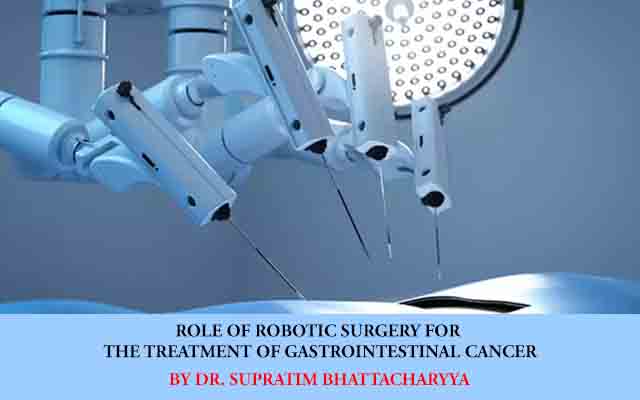 Role of Robotic Surgery for the treatment of gastrointestinal cancer ...